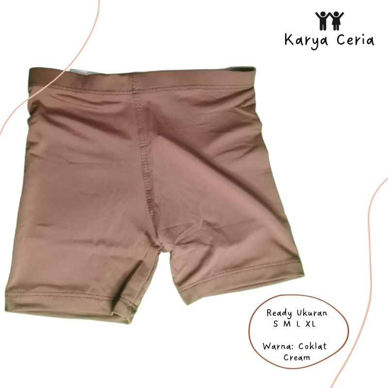 Tiana Celana Dalam Pendek Anak Kids Short Legging Ukuran S M L XL Bisa Pilih Warna Dalaman Rok Seragam Sekolah