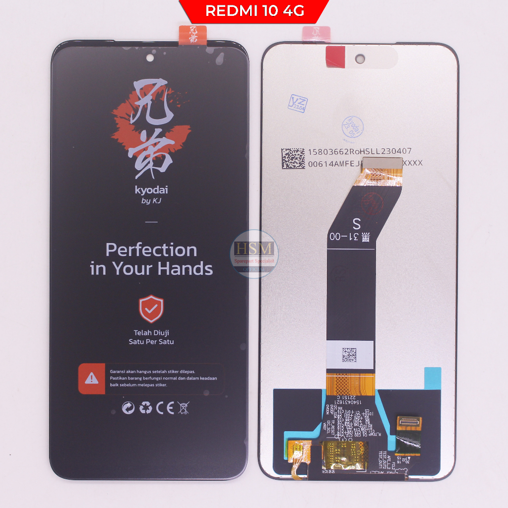 LCD REDMI 10 4G 21061119AG/21061119DG/21061119AL FULLSET TOUCHSCREEN ORI OEM