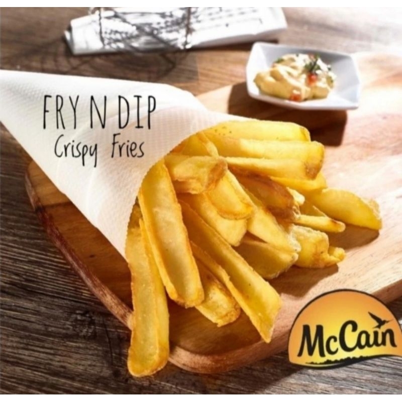 

McCain Fry N Dip Surecrisp Skin On Fries Potato Kentang Goreng 2,5kg