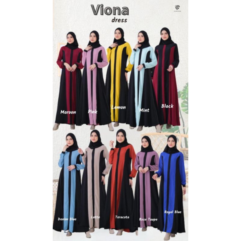 viona dress by ileana
