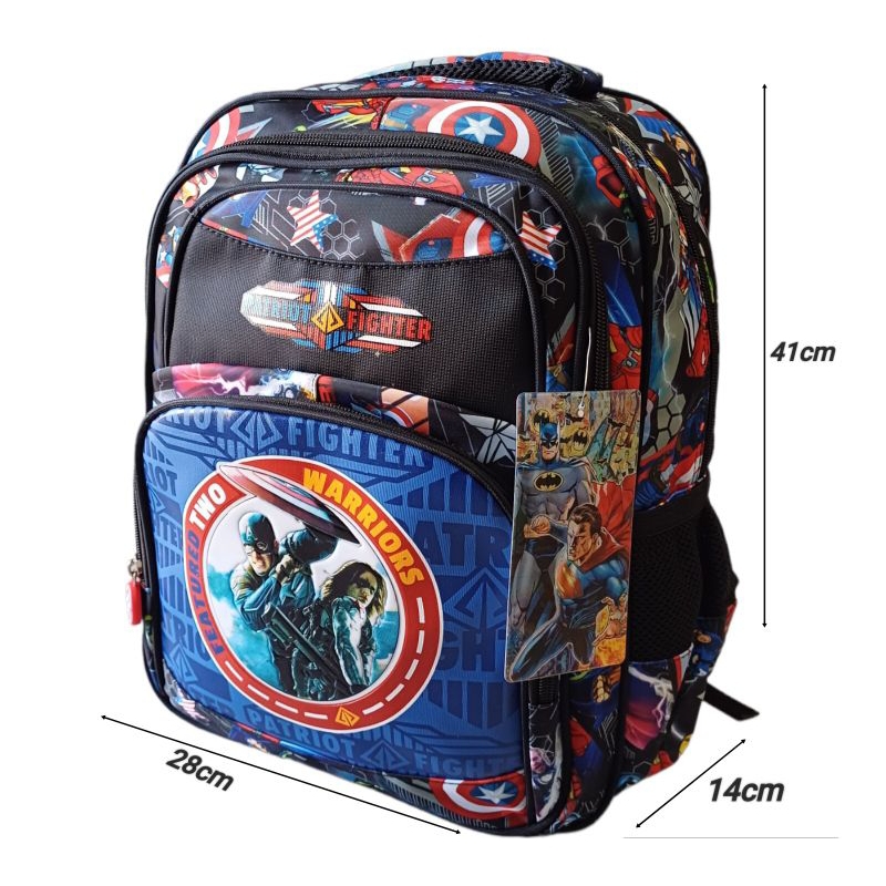 Tas Sekolah TK SD Warriors 45177A