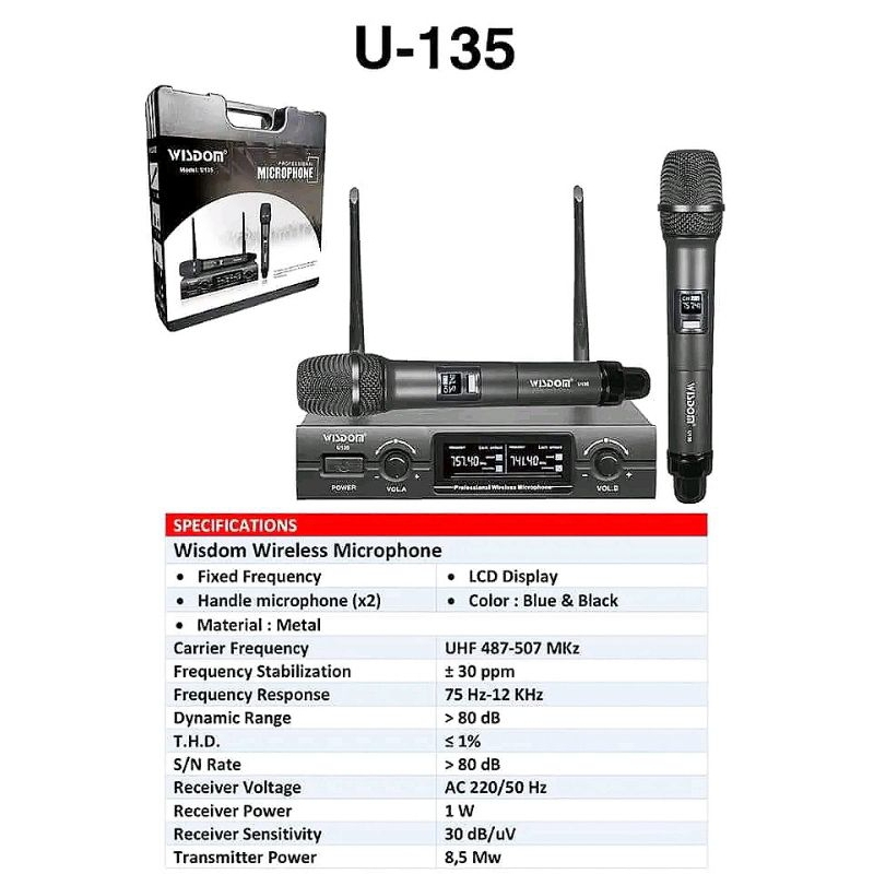 MIC WIRELESS WISDOM U135