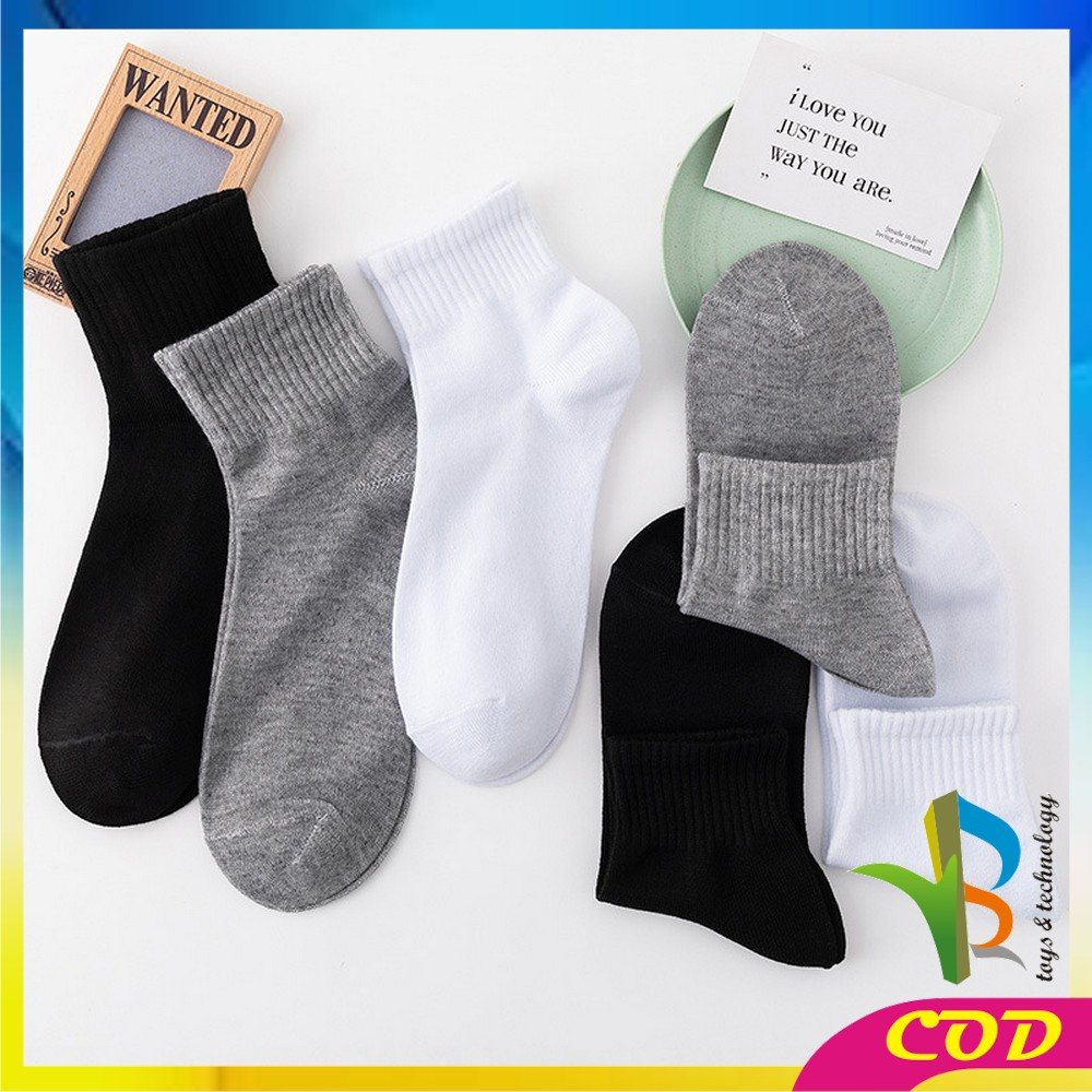 RB-P251 Kaos Kaki Sport Socks Motif Polos Pria Wanita Panjang Diatas Mata Kaki Kaos kaki Office Kantoran Kaus Kaki Olah Raga Fashion