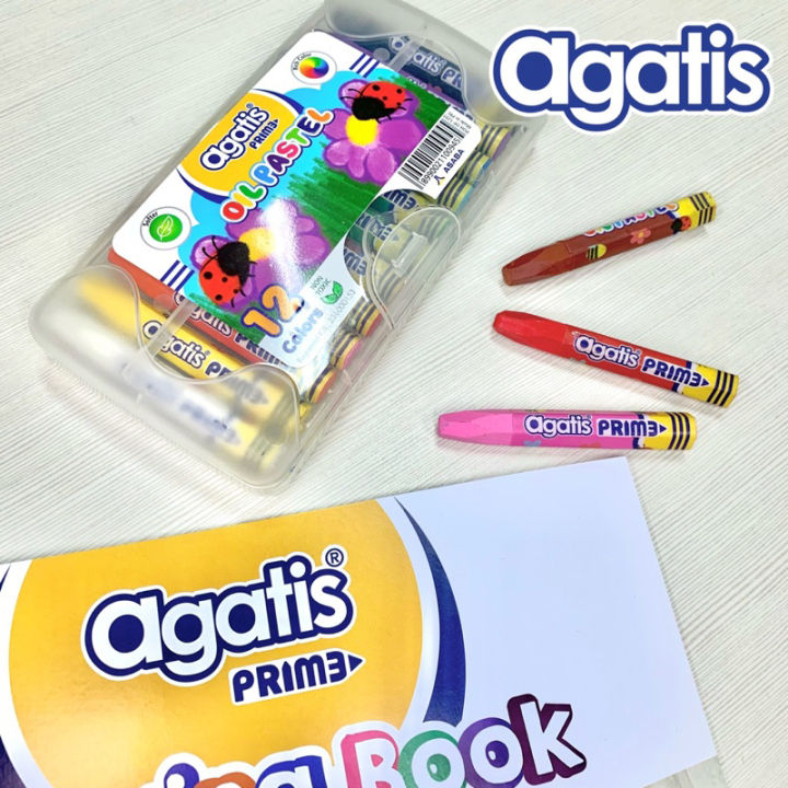 

Crayon Agatis PRIME 12 warna GPOH-12/Krayon/Oil pastel