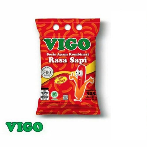 

Sosis VIGO Rasa Sapi 312,5 gr - Sosis Siap Makan Isi 25 X 12,5 GR