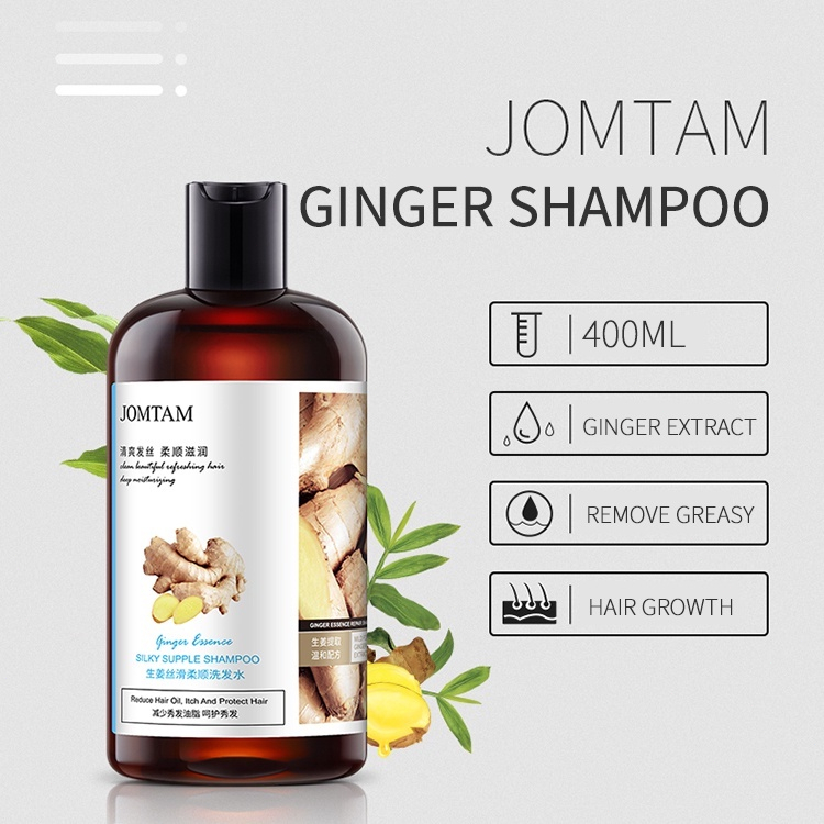 [Tersedia Stok] Shampo Jahe 400ml Penumbuh Rambut Anti Ketombe Gatal Anti Rambut Rontok Shampo Perawatan Rambut Rontok