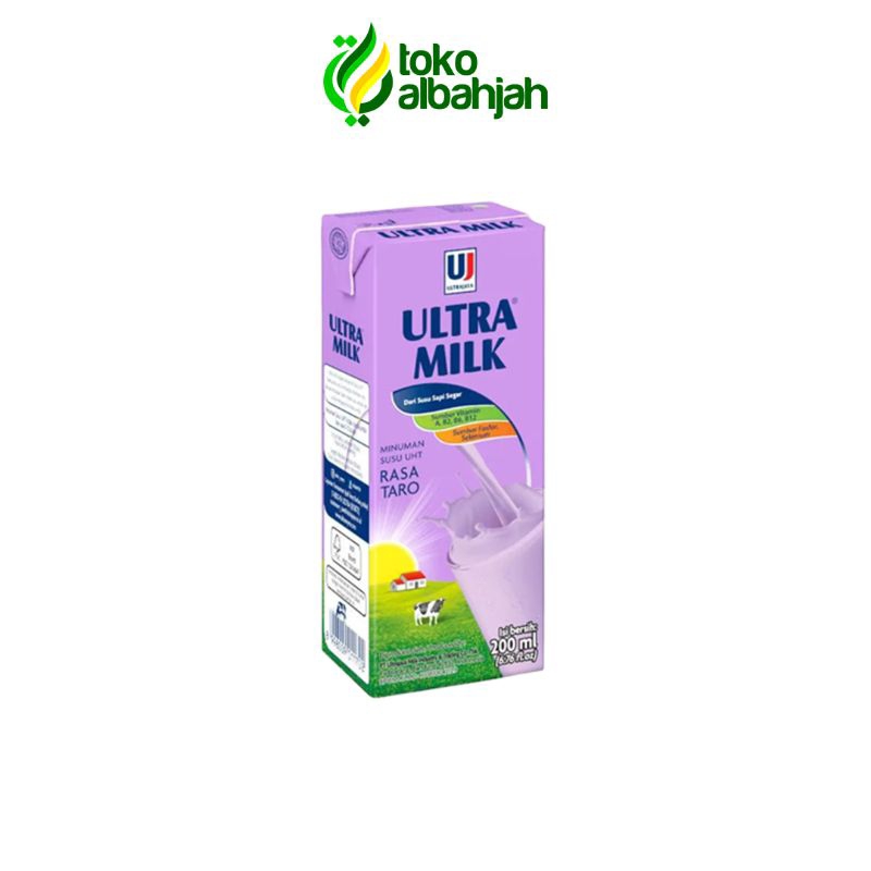 

Susu UHT Ultramilk Rasa Taro 200ml