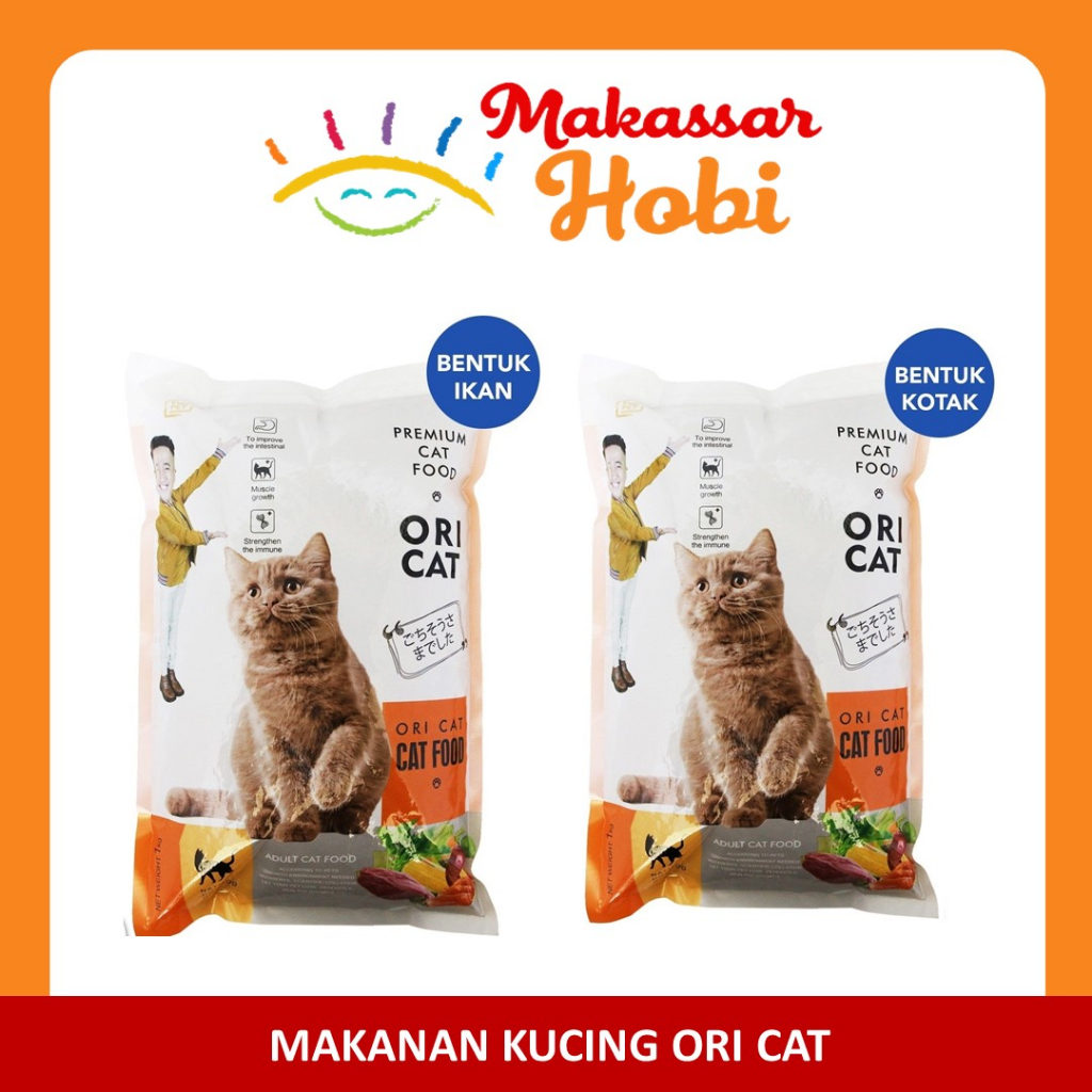 Makanan Kucing ORI CAT Oricat Food Repack 1kg 1 Kg