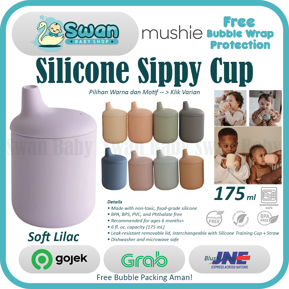 Mushie Silicone Sippy Cup