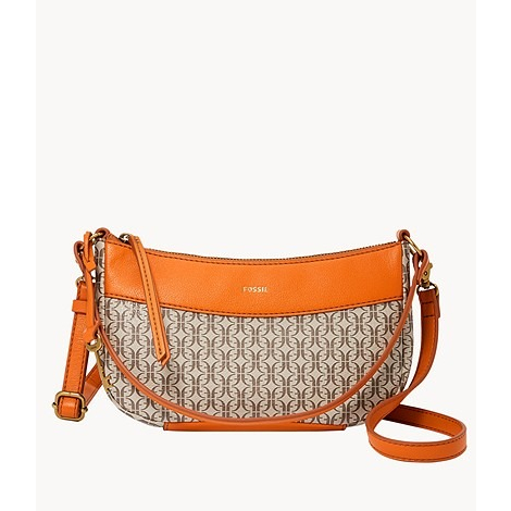 tas BRANDED skylar mini baguette orange