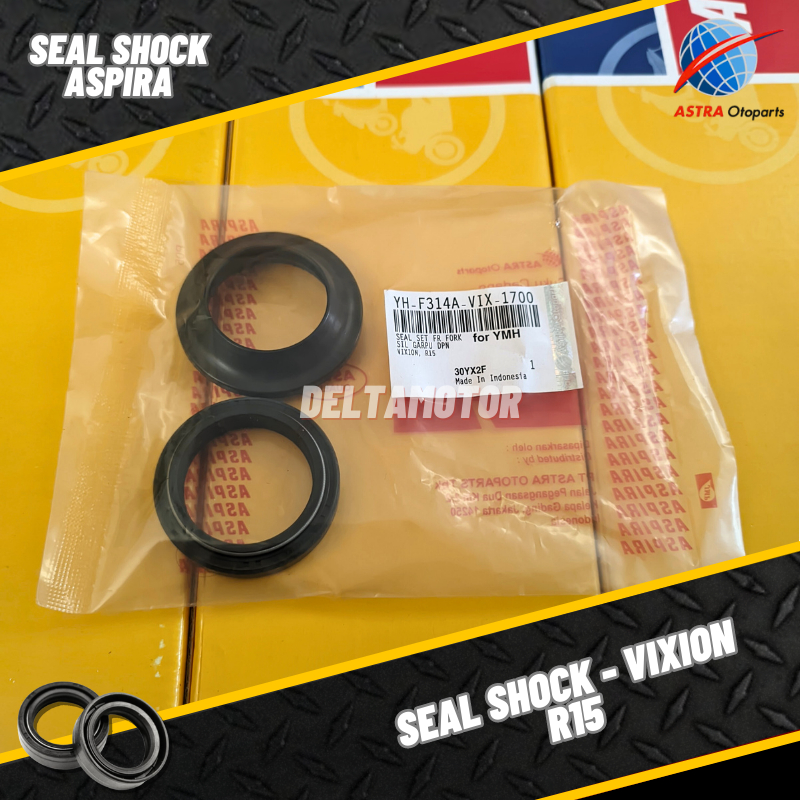 Seal Sil Shock Depan Yamaha Vixion Scorpio Z R15 Aspira YH-F314A-VIX-1700