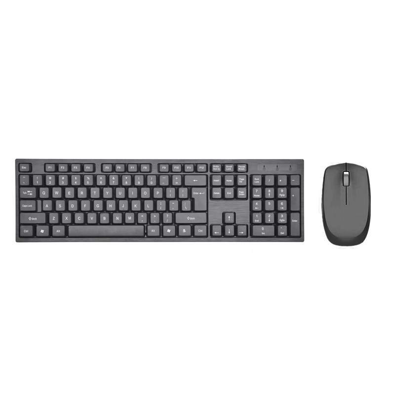 【COD】Jovitech LD950 Wireless Keyboard dan Mouse Set Bisnis/Kantor/Fashion Keyboard Mouse Set Wireless - KM02