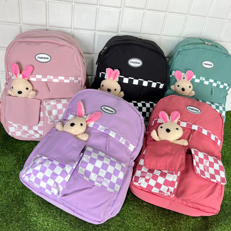 Ransel ABG Remaja Sekolah Anak Backpack Korea HRXB-001 / HRXB-002 / HRXB-004 / HRXB-006 / HRXB-003 / J714 / 2206