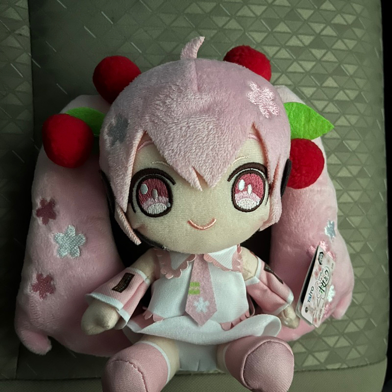 Boneka Sakura Miku plushie TEITO