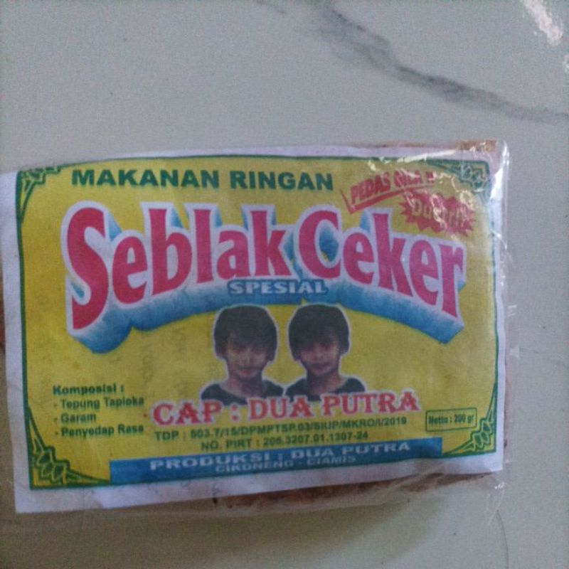 

seblak ceker