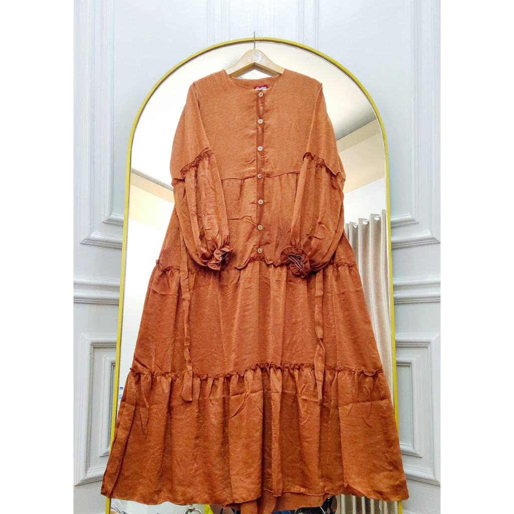 Gamis SANTORINI SILK || Gamis Ayara || Dress Ayara || By RA.Busana