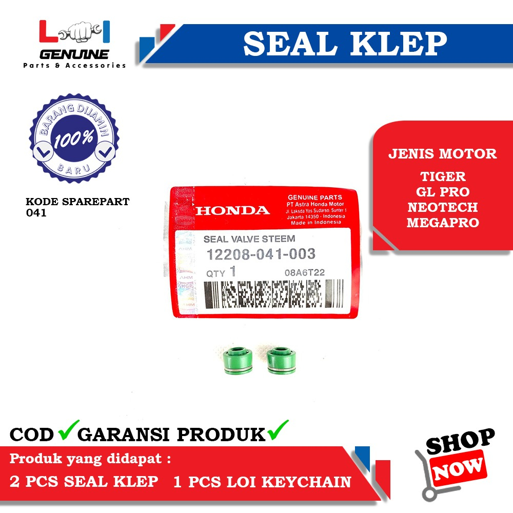 -LOI- SEAL KLEP HONDA TIGER GL PRO NEOTECH MEGAPRO 041