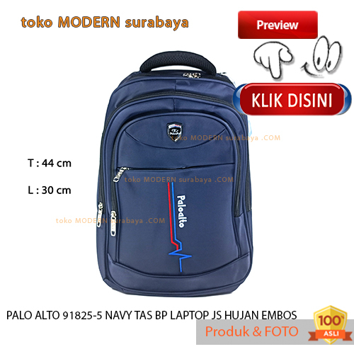 Tas ransel sekolah kuliah kerja PALO ALTO TAS BP LAPTOP JS HUJAN EMBOS