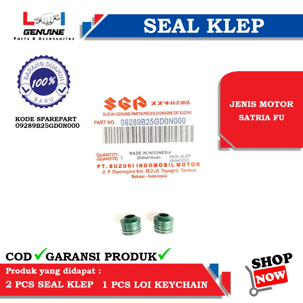 -LOI- SEAL KLEP SATRIA FU 09289B25GD0N000