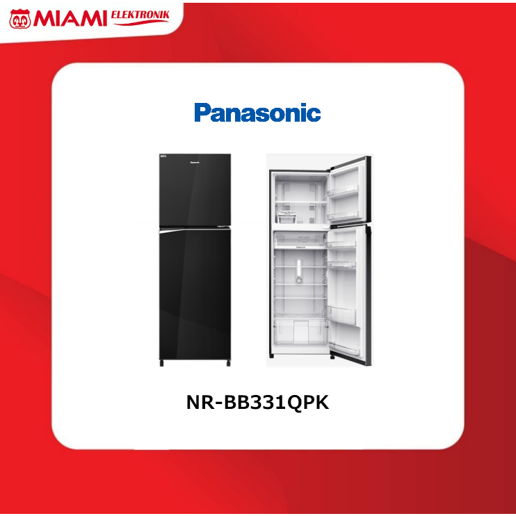 PANASONIC NRBB331QPK NR-BB331QPK Lemari Es 2 Pintu