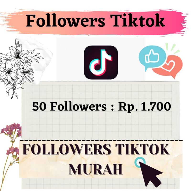 follower tiktok termurah