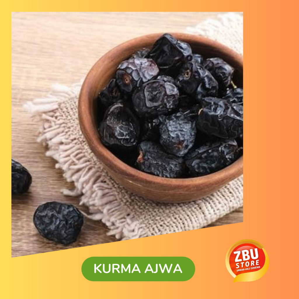 

Kurma Ajwa Madinah Kurma Nabi Asli 100% Saudi Premium