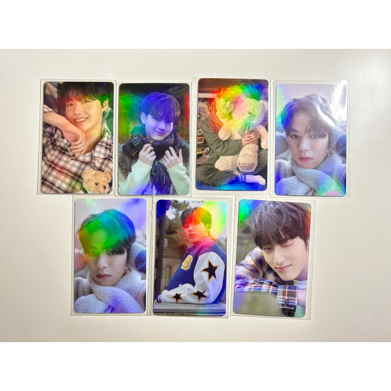 READY STOCK TREASURE POB BENEFIT HOLOGRAM WEVERSE WINTER CAMP WELCOL WELCOMING COLLECTION 2022 SEAL 