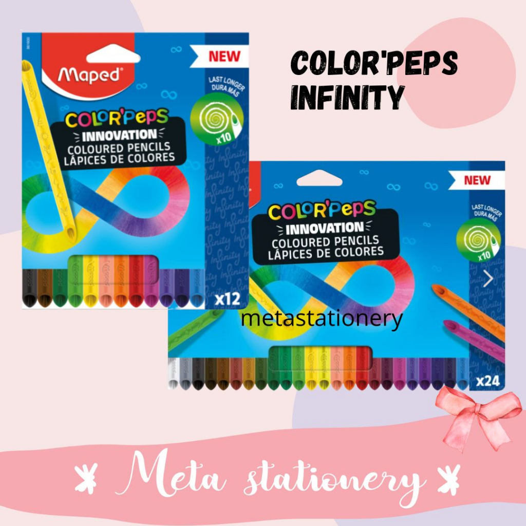 

Pensil Warna / Colorpeps Infinity Coloured Pencil Maped