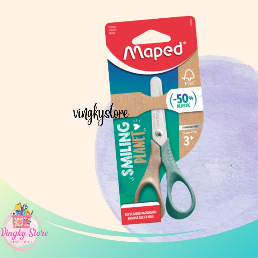 

Gunting Anak / Scissors Smiling Planet Maped