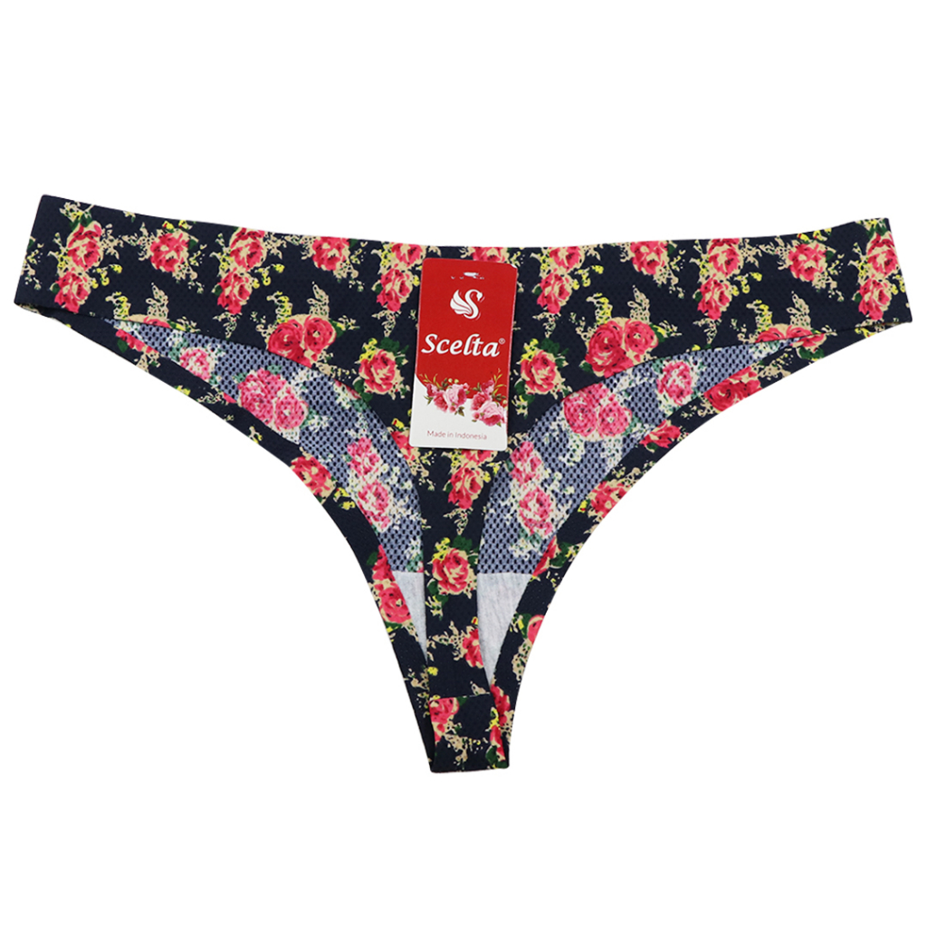 Scelta - Gstring Celana Dalam Wanita Model Thong G-string Seamless Halus Cd Sc 1243