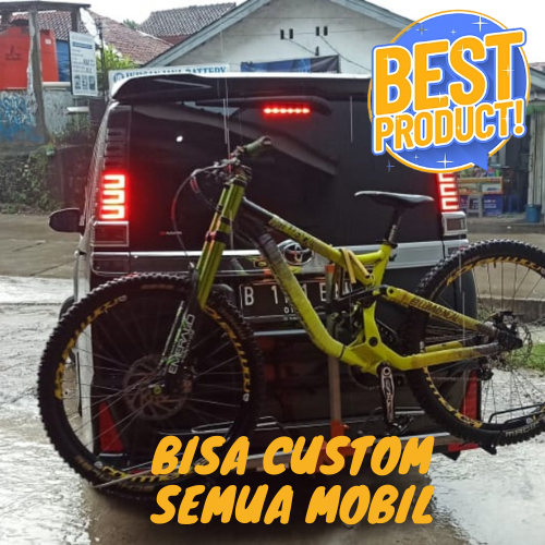 1 Set Lengkap Bike Carrier Mobil / Rak Sepeda Mobil / Bike Carrier / Towing mobil / Bike Rack