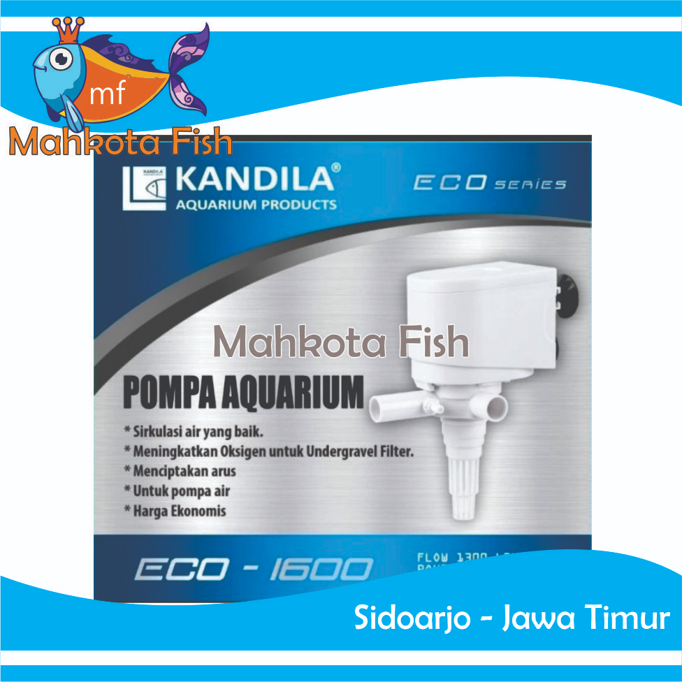 Pompa Celup 1600 HEMAT ENERGY | Pompa Filter Aquarium | FREE BUBLE