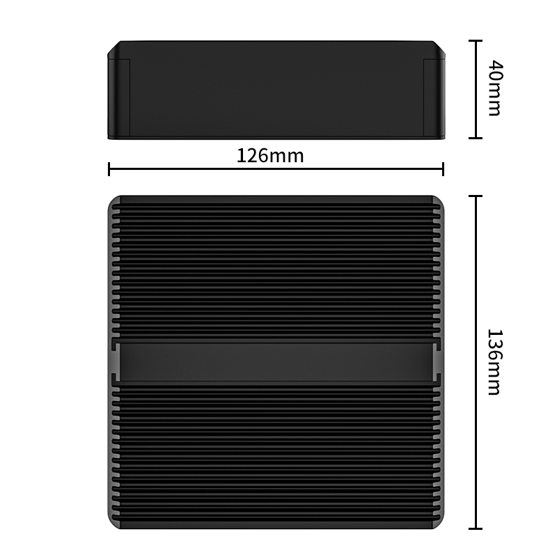 Industrial Mini PC G30M Intel Gen12 N100 DDR5 NVMe 4Port LAN 2.5G Router PFsense Mikrotik Firewall