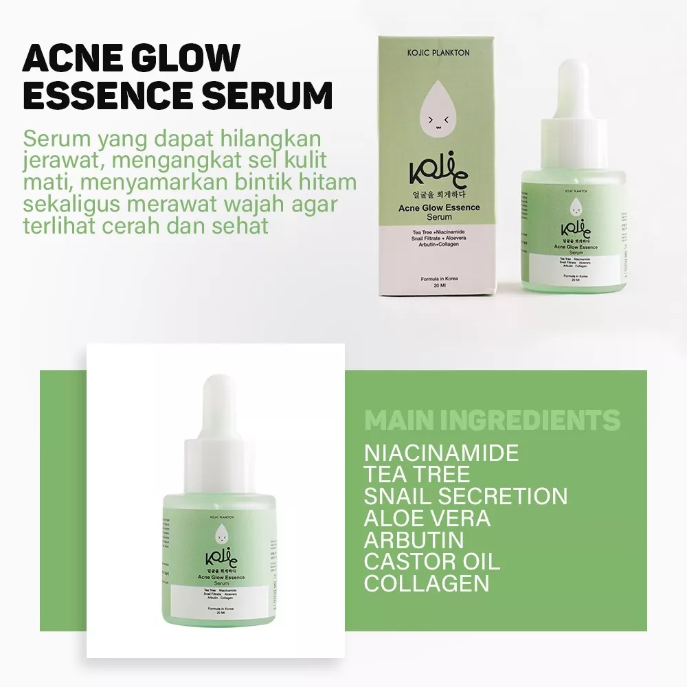 SERUM KOJIC PLANKTON ALL VARIANT ORIGINAL 20 ML