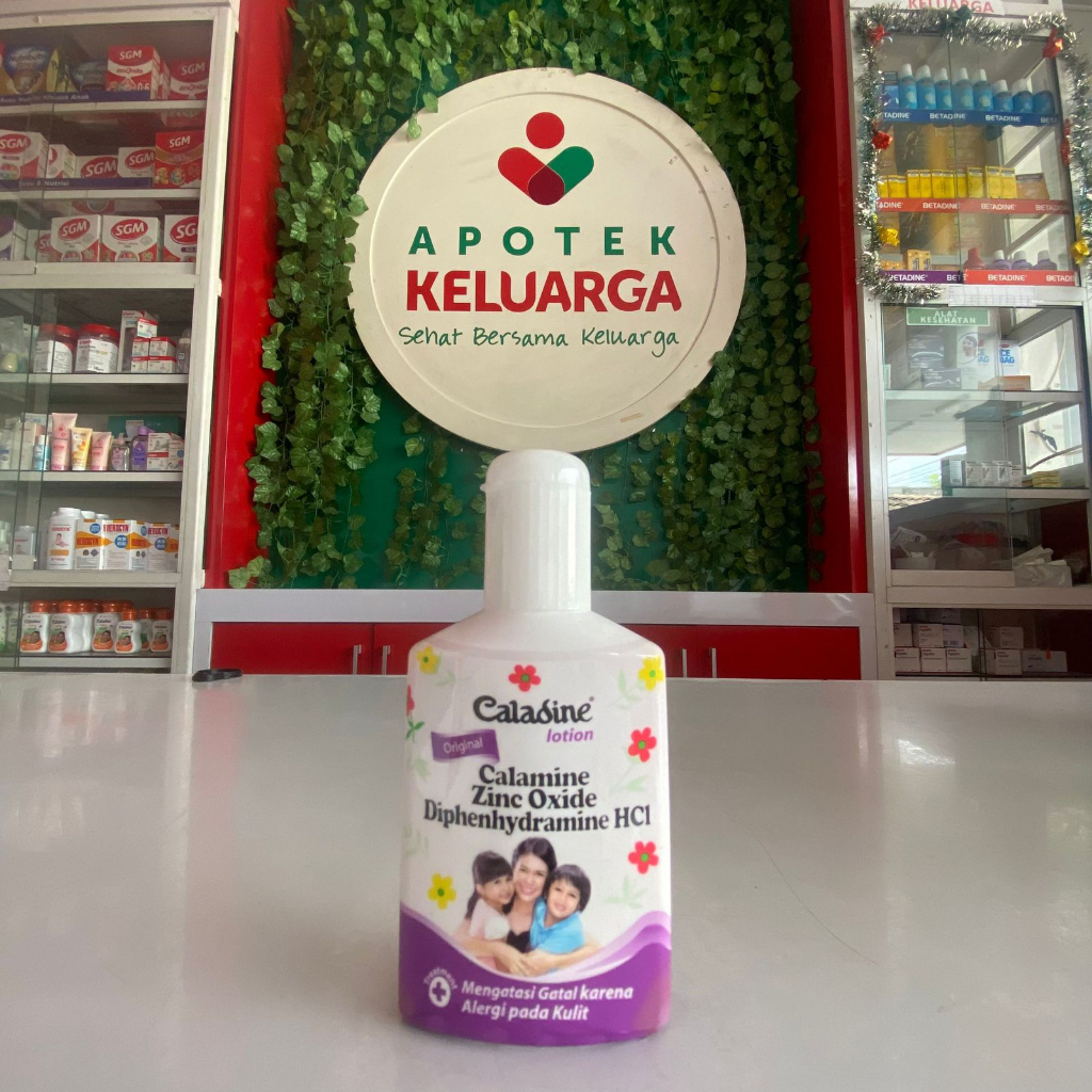 Caladine Lotion 95 ml  #OBAT GATAL #LOTION ALERGI- APOTEK LEGAL