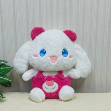 Boneka Cinamorol Overall Lotso Size 13&quot;/35cm/boneka karakter/boneka cinamorol/boneka anak lucu/