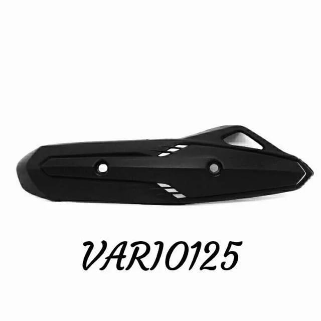 Cover Knalpot Vario Techno 125 FI / Tameng Knalpot Honda Vario 125 FI - Pelindung Knalpot Honda Vari