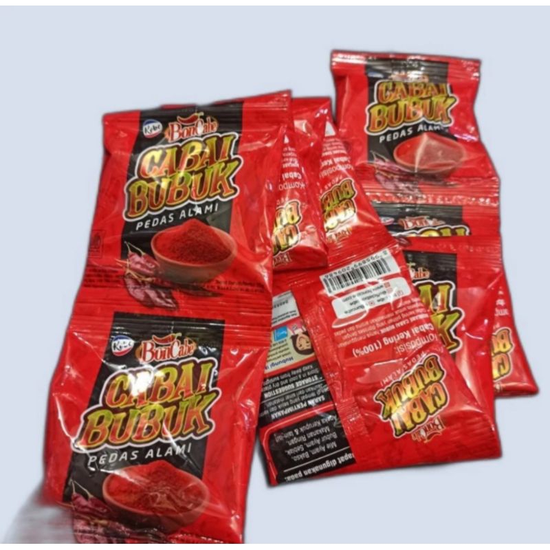 

cabai bubuk rentengan 10 sachet