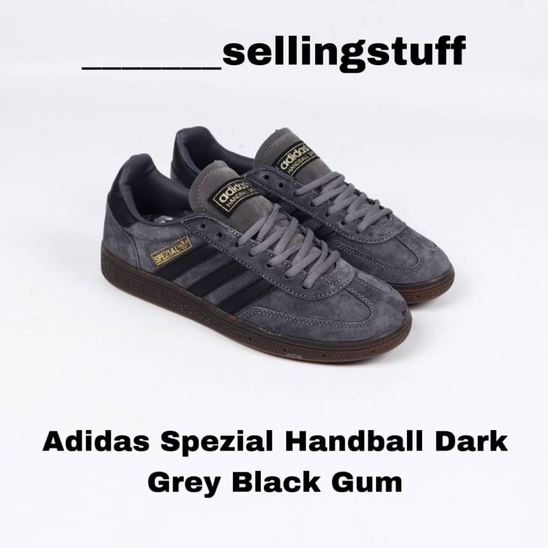 Adidas Spezial Handball Dark Grey Black Gum