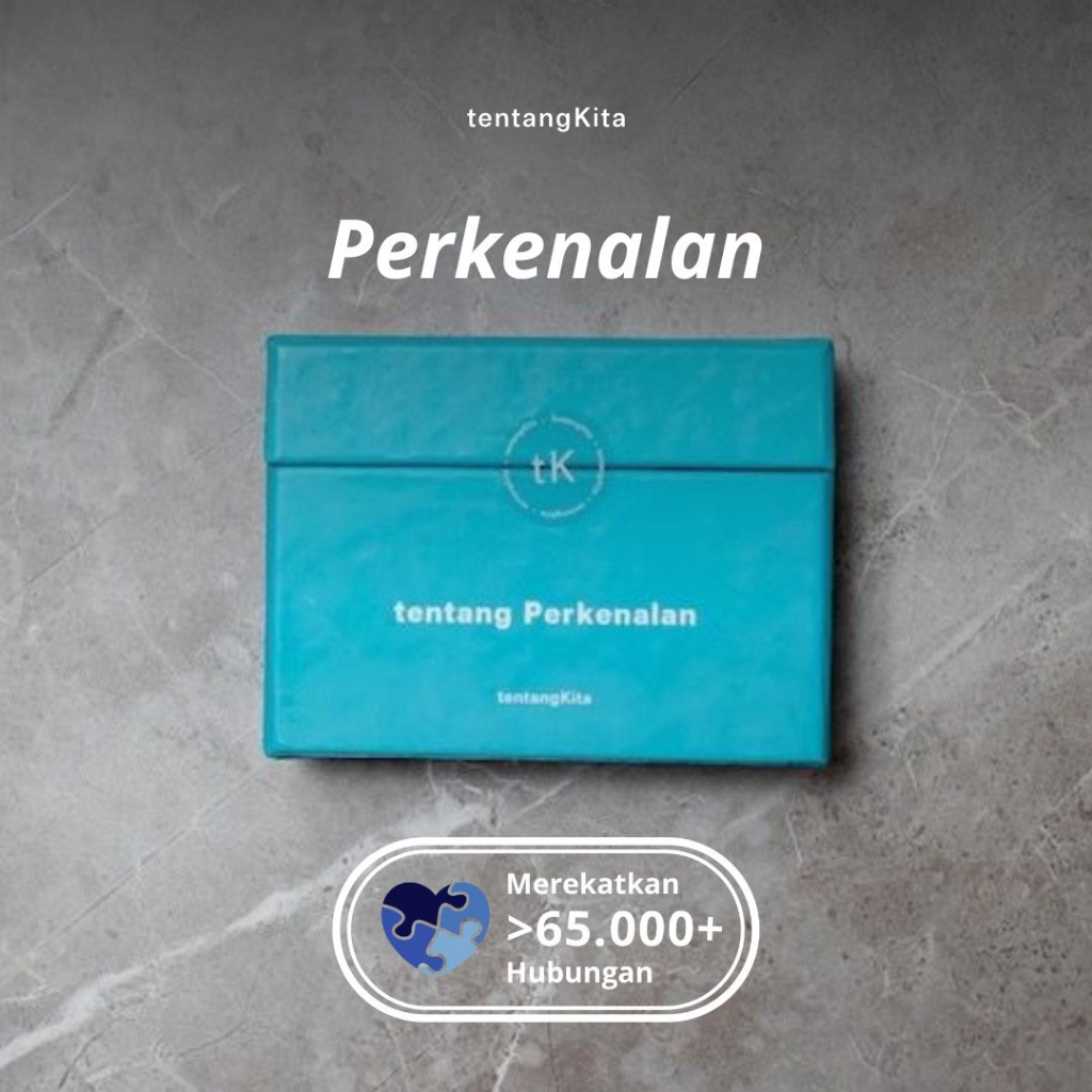Tentang Kita - Edisi Perkenalan: Permainan Kartu Pertanyaan Obrolan Deep Talk untuk Ice Breaking