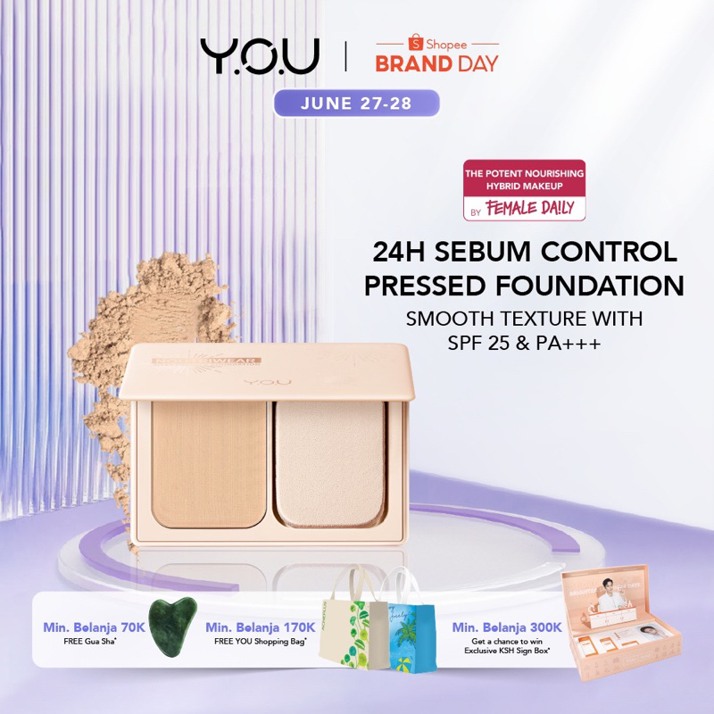 Y.O.U Silky Pressed Foundation