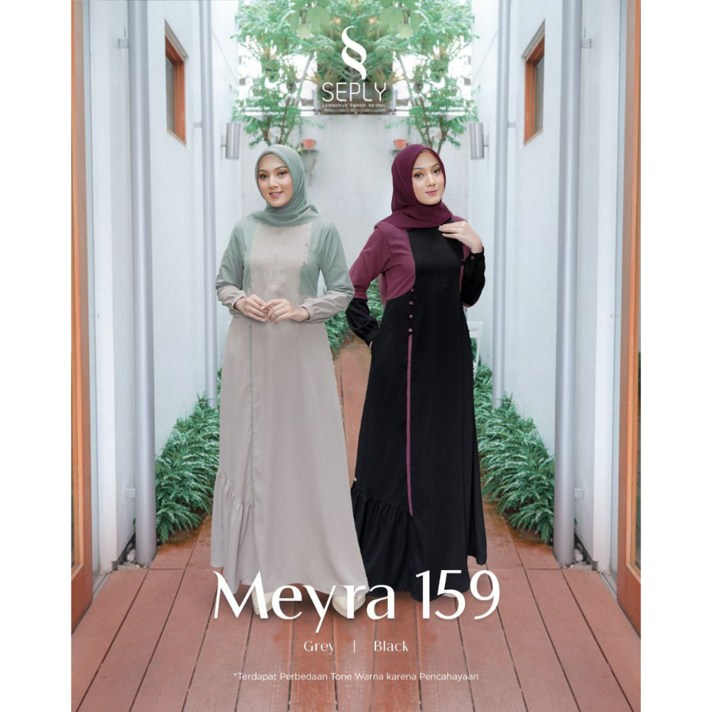 meyra 159 gamis seply terbaru