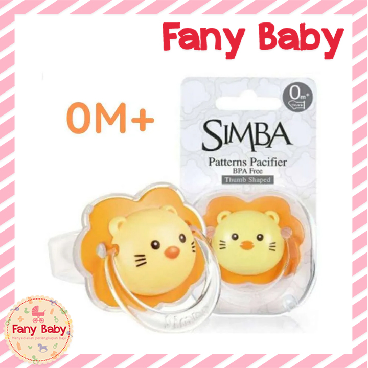 SIMBA SIMBA THUMB SHAPED PACIFIER