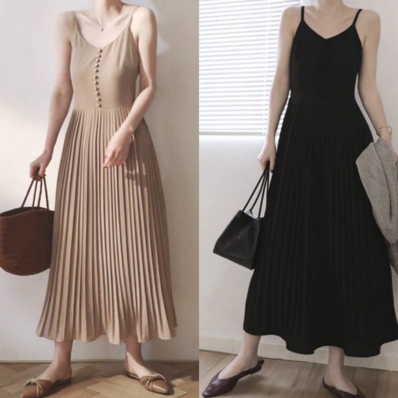 18121 DRESS MERRY PLEATED CAMISOLE IMPORT