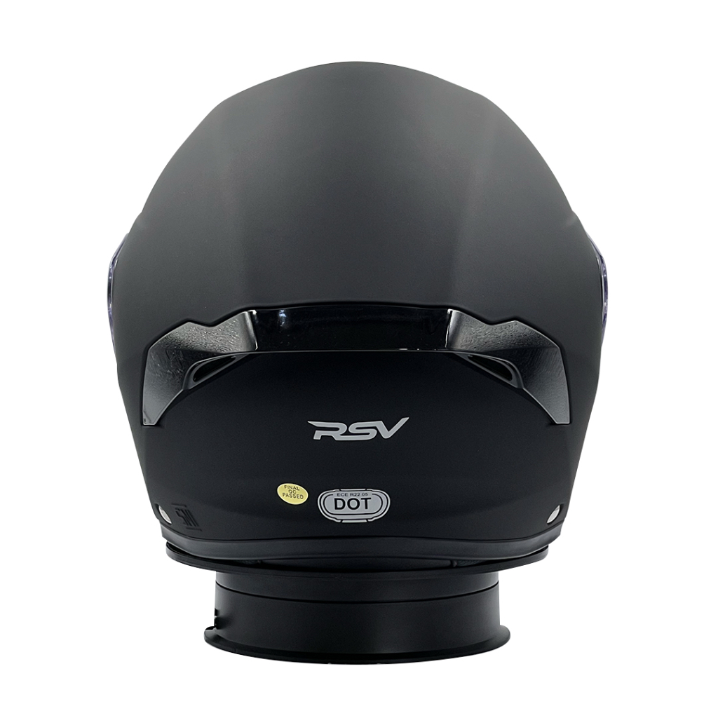 Helm RSV New Windtail Solid Black Doff