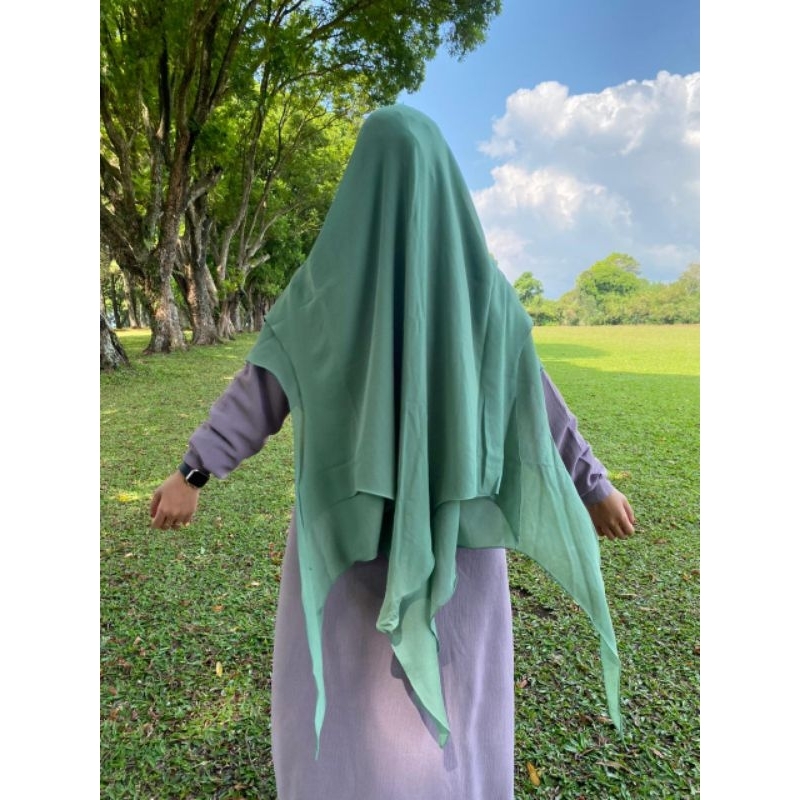 khimar ceruty belva runcing khimar ceruty lancip