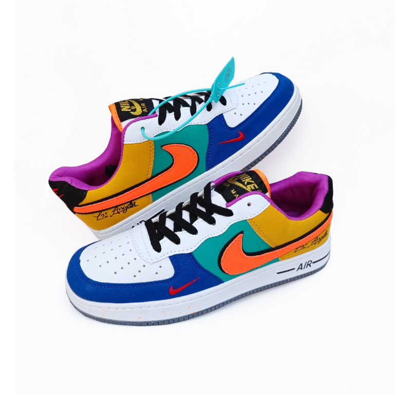 Sepatu Pria Wanita Sneakers Pria Wanita Unisex Casual Premium Import NK Air Force 1 Los Angeles