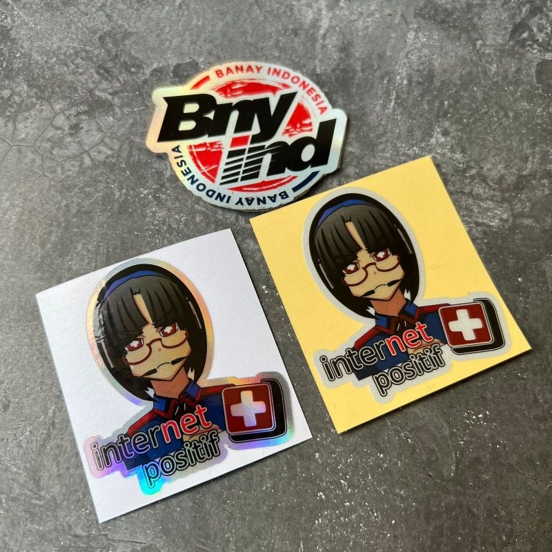 Stiker Ipo Chan Sticker Internet Positif princutt