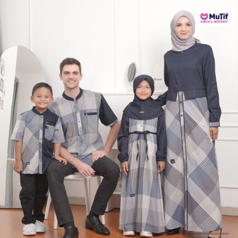 SARIMBIT DAISY NAVY BLUE MUTIF 2023 GAMIS DAISY KOKO DESTA DAISI