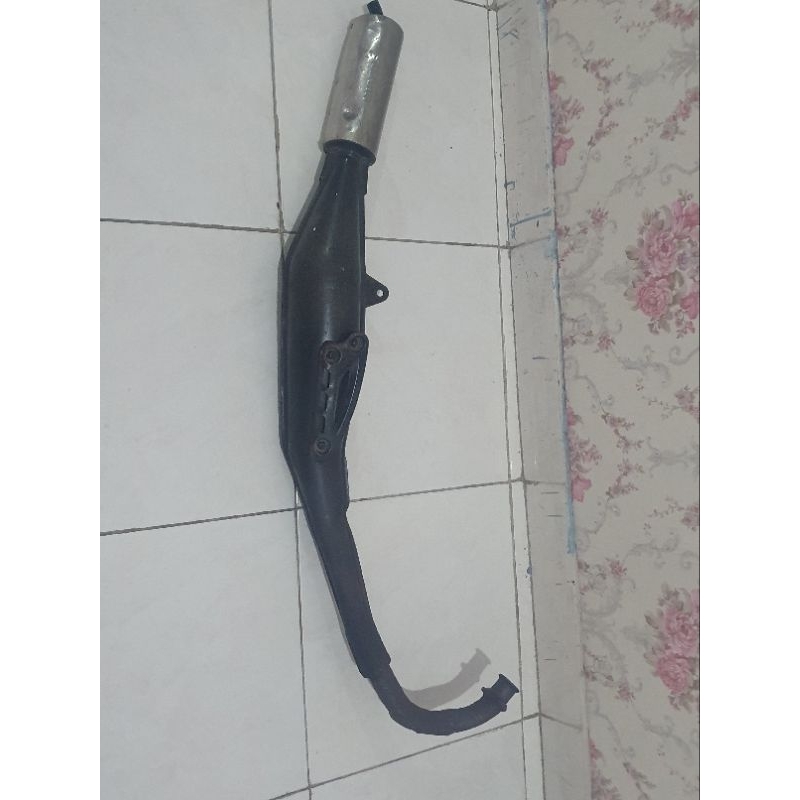 Knalpot original satria hiu lscm 120 2 tak